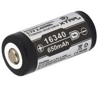 Batería Recargable Li-Ion ICR16340 (CR123) 1/2A 3.7V 650mAh - XTAR
