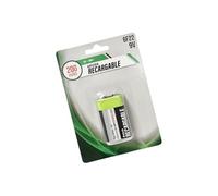 Batería Recargable Ni-MH 200 mAh 9V, Ideal para Dispositivos electrónicos y Equipos de Seguridad.