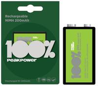Batería Recargable Ni-Mh 9V 200mAh - POTENCIA PICO