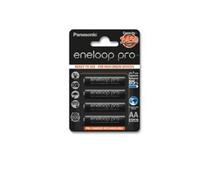 Batería recargable Panasonic BK-3HCCE/4BE AA NiMH 2450 mAh 1.2V pack 4 unidades