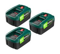 Batería recargable PBA 8000mAh 18V, Compatible con Bosch, | Herramientas eléctricas AL1880CV AL1810CV AL18815CV AL1830CV Batería de repuesto(3Pack 8000mAh)