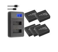 Batería Recargable PG1050 De 5 Piezas + Cargador Dual LCD, Compatible con SJCAM, For SJ4000 SJ5000X For Cámara De Acción EKEN H9 H9R H8R H8