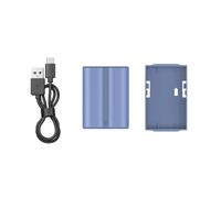 Batería Recargable USB-C for cámara, Compatible con Fujifilm NP-W235. Batería de Carga rápida USB-C de 2400 mAh, Compatible con GFX 50S II XS20 X-H2 XT5.