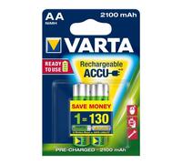 Batería recargable Varta Longlife AA 1.2 V 2100 mAh 2 piezas