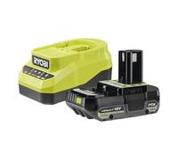 Batería RYOBI 18 V One+ 2.0 Ah LithiumPlus - 1 cargador rápido 2,0 Ah RC18120A-120C