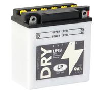 Batería seca para moto Landport LP 12Volt, 9Ah/10hr, 95 CCA- LB9B