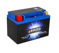 Batería shido Lithium ltx9 de BS/ytx9 bs, 12 V/8Ah (tamaño: 150 x 87 x 105) para Kymco Dink 125 Diseño Año 1996
