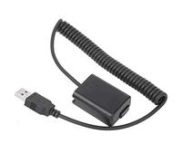 Batería simulada decodificadora Completa USB a FW50 para cámara A7 A7II A7R A7S A7RII, Ampliar el Tiempo de Disparo con Fuente de alimentación Externa