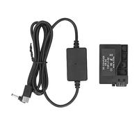 Batería Simulada LP E8, Kit de Cargador de Acoplador de CC DR E8 con Adaptador de Corriente Tipo C, para Cámaras T2i T3i T4i T5i 700D 650D 600D 550D Kiss X4 X5 X6i X7i, We 060,