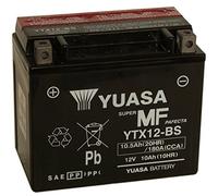 Batería sin mantenimiento para motocicleta Yuasa YTX12-12 medidas 152x88x131 mm (Largo x Ancho x Alto)