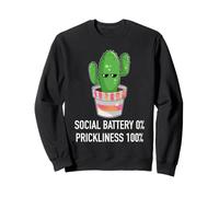 Batería Social 0% Prickliness 100% Cactus introvertido Sudadera
