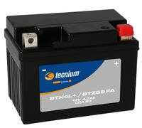 TECNIUM Batería BTX4L+/BTZ5S libre de mantenimiento activada de fábrica ciclomotor