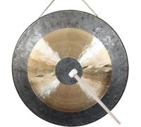 Batería tradicional china de Feng Shui Gong - Chau Gong de madera grande con soporte para meditación y sonidos curativos