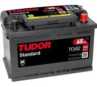 Bateria Tudor TC652 - 65Ah 12V 540A. 278x187x175