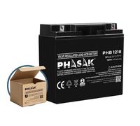 Batería Phasak PHB 1218 compatible con SAI/UPS PHASAK según especificaciones