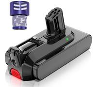 Batería V12 compatible con Dyson V12 Detect Series | 3900 mAh para aspiradora V12 SV20 SV26 SV30 SV34 SV35 SV46 (no para V11 SV12) 965470-01 394167-1 386706-85