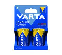 Batería Varta ALCALINA D / LR20 1.5V-16500mAh 4920.121.412 (2pza/bl)