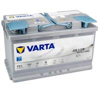 Batería VARTA F21 AGM 80Ah 800A 12V Start&Stop 580901080 315x175x190