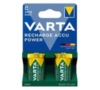 Batería Varta Media Linterna C Recargable 3000mAh RECHARGE ACCU POWER (2pz)