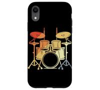 Batería Vintage Look Batería Música Concierto Carcasa para iPhone XR