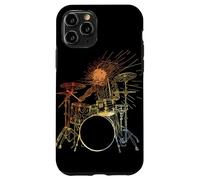 Batería Vintage Look Escuela de Música Carcasa para iPhone 11 Pro