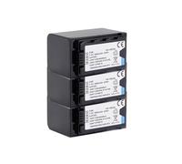 Batería VW-VBD58 AG-VBR59 De 5800 MAh, Compatible con Panasonic, For Cargadores AJ-HPX260MC, 265MC, PX270, PX298, AG-FC100, VW-VBD29 Y VBD78.(3 Battery)