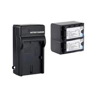 Batería VW-VBD58 AG-VBR59 De 5800 MAh, Compatible con Panasonic, For Cargadores AJ-HPX260MC, 265MC, PX270, PX298, AG-FC100, VW-VBD29 Y VBD78.(2 Battery 1 Charger)