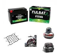 Batería YTZ14S-BS Gel Fulbat de 12 V/11,2 Ah (sellada activada, lista para usar) para moto o escúter específica, 150 x 87 x 110 mm, para Triumph Tiger Desert 1215 2020 a 2021