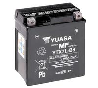 Batería Yuasa 6Ah YTX7L-BS para moto - 12V 6Ah