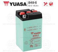 BATERÍA DE MOTO 6V YUASA B49-6 BMW R 25/2 250 50/2 500 55-69 51 /2/3 GUZZI