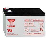 Batería Yuasa de Plomo-ácido para SAI 12 V 8,5 Ah, NPW45-12 (Faston 250 6,30 mm)