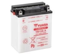 Batería Yuasa YB12A-A con pack de ácido