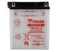 Batería Yuasa YB12A-A Para Benelli Quattro 4C 250 1977 1978 1979 1980 1981