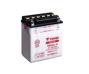 Batería Yuasa YB14L-A SIN pack de ácido