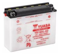 Batería Yuasa YB16AL-A2 Ducati SS 900 91-97 De 12 Volt - 207x71.5x164mm 210cca