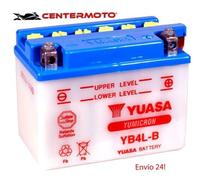 Batería YUASA YB4L-B | YB4LB | CB4LB | CB4L-B | 12V | Bateria | Moto | Scooter
