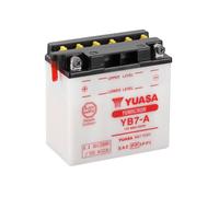 Batería Yuasa YB7-A con pack de ácido