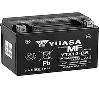 YUASA YUASA SIN MANTENIMIENTO YUASA W/C Batería activada de fábrica - YTX12 FA Batería libre de mantenimiento