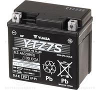 Batería Moto YTZ7S Yuasa sin mantenimiento Activada