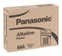 Baterías AAA Alcalinas Panasonic POWER LR03 - Juego de 48 Pilas con Protección Antifugas, Ideal para Controles, Juguetes y Cámaras