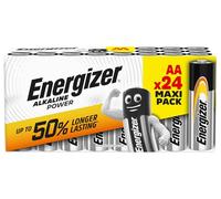 Baterías Alcalinas De Poder Energizer® AA (Paquete De 24) ENGPOWAA24