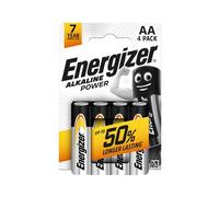 Baterías Alcalinas Energizer® AA De Poder (Paquete De 4) ENGPOWERAA