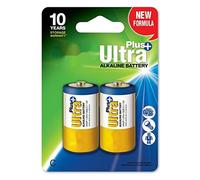Baterías alcalinas Tipo C (LR14) de 1.5V, código 811003. Ideal para Dispositivos Que requieren energía Duradera y confiable. Paquete de 4 Unidades.