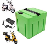 Baterías de Litio 48V 20Ah, 28Ah, 24Ah, 12Ah, 8Ah y 60V 15Ah, 17.5Ah para Bicicletas eléctricas con Motor 200W-1300W. Batería para ciclomotor Cargador asa(48V28Ah)