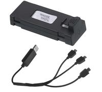 Baterías de litio ABS de 3600 mAh para modelos de aeronaves E88, E99, E89, P1, K7, E55, modelos de aeronaves, batería de litio para fotografía de larga duración