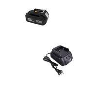 Baterías De Repuesto For Herramientas Eléctricas, Compatible con Makita LXT400, BL1860B, BL1860 Y BL1850 Las Series(1pcs 5000mAh with Charger)