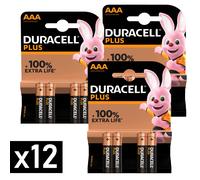 Duracell Plus Power Lr03 Pilas Pack X 4 Un