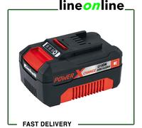 Einhell batería 18V 4.0 Ah Power X-Change (in autodescarga, se Puede Utilizar para Todos los Dispositivos PXC, Pantalla LED de Nivel de Carga, ciclos de Carga Ajustados a la situación, sin Cargador)
