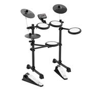 Baterías Electrónicas Tambor Electrónico De Cuatro Tambores Y Tres Platillos Para Adultos Principiantes Instrumento De Tambor Digital Plegable Portátil