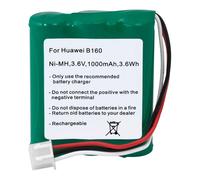 Baterias nimh 3,6vdc 1000ma router huawei